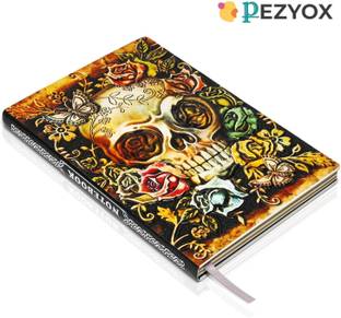 PEZYOX journal diary A5 Diary Vintage Handmade 3D Notebook, Antique Leather Journal Writing Notebook 200 Pages