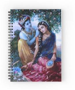 craft maniacs KRISHNA COLLECTION A5 Notebook RULED 120 Pages