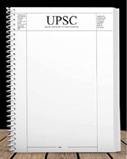scruton upsc A4 Notebook unruled 200 Pages