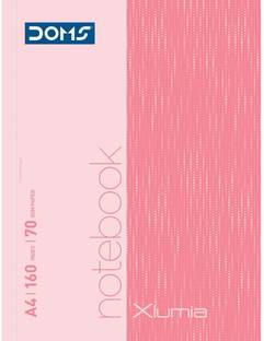 DOMS A4 A4 Notebook Ruling 160 Pages