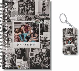 craft maniacs A5 NOTEBOOK + KEYCHAIN COLLECTION A5 Note Pad RULED 160 Pages