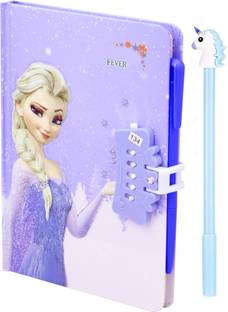 TECHNOCHITRA Number Lock Password Diary A5 Notebook Single 80 Pages