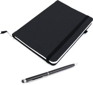 ASRAW A5 Sized Hardcover Diary with Stylus Pen A5 Diary Ruled 176 Pages