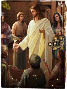 DI-KRAFT God Jesus Designer Printed rexgin cover journal With old vintage pages 5*7 Inch A5 Diary Unruled 200 Pages