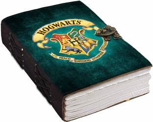 Warner Bros. HARRY POTTER Theme Lion Leather Diary A5 Journal Unruled 200 Pages