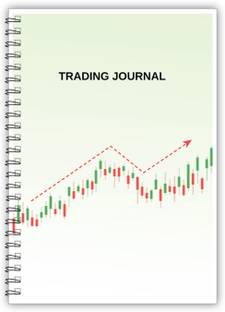 TimeWise Stock Market Trading Journal Notebook Day Trade Log A5 Journal Unruled 140 Pages