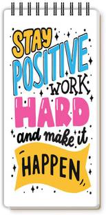 Nourish ToDo List Note Pad Regular Note Pad Ruled 50 Pages