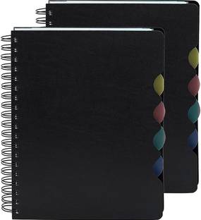 Maxjet Single Ruled Soft Cover 5 Subject Spiral Binding Notebook A5 Size A5 Notebook Single 300 Pages