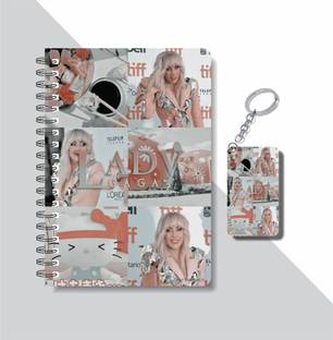 craft maniacs LADY GAGA 2023 NOTEBOOK COLLECTION A5 Notebook RULED 160 Pages