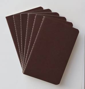 INNAXA Pocket Size Notebooks, 3.5 x 5.5" Softcover Mini Notebooks Pocket-size Note Pad Blank 64 Pages