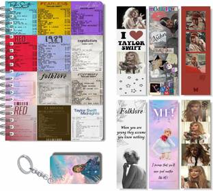 craft maniacs 2023 TAYLOR DIARY + TWO FREEBIE COLLECTION A5 Notebook RULED 160 Pages