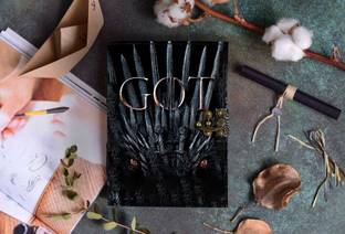 Warner Bros. GOT Throne Theme Leather Diary A5 Journal Unruled 200 Pages