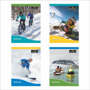 FREEMIND Text Regular Notebook (4 line with gap) 196 Pages