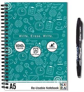 NARA Smart Reusable Notebook A5 Notebook Yes 20 Pages