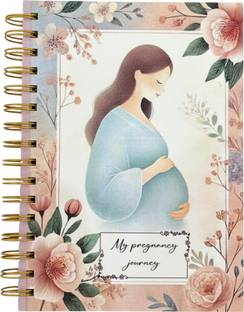 Bop Canvases Pregnancy Diary A5 Diary Printed 180 Pages