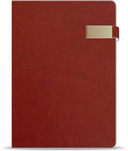 Abstract Collection A5 Regular, Designer Notebook with Golden Pages A5 Notebook Single Rule 200 Pages