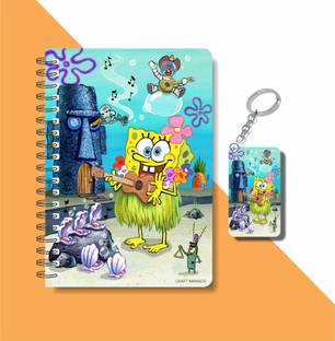 craft maniacs SPONGEBOB 2023 COLLECTION A5 Notebook RULED 160 Pages