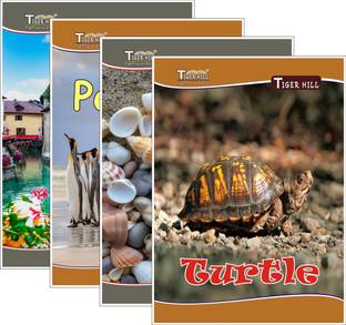 TigerHill A4 NOTE BOOK RULED | SOFT AND THICK PAGES | A4 Notebook Single Line 172 Pages