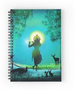 craft maniacs KRISHNA COLLECTION A5 Notebook RULED 120 Pages