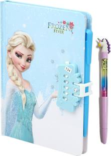 TECHNOCHITRA Number Lock Password Diary A5 Notebook Single 80 Pages