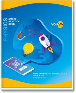 NAVNEET Youva Hard Bound Physics Practical Book 21.5x26.5 cm Regular Notebook 1 Side Ruled & 1 Side Plain 176 Pages