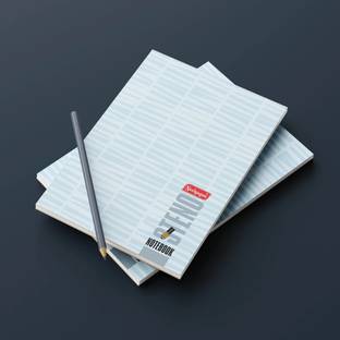 NEELGAGAN Steno Notebook Shorthand Writing Assorted Note Pad Ruled 200 Pages