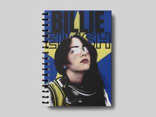 Journalised BILLIE EILISH Journal A5 Diary Ruled 100 Pages