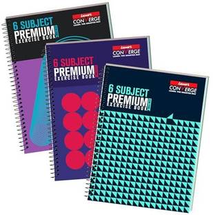 LUXOR Premium Exercise Regular Notebook Ruled 300 Pages