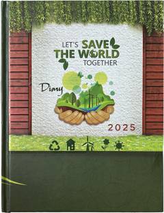 TULMAN A5 Hard Bound 2025 Journal Diary Creative Writing Perfect,Students,Professionals A5 Notebook Ruled 365 Pages