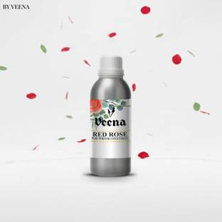 Veena Red Rose Industrial Perfume/Diffuse/Candle/Shop Perfume  -  100 ml