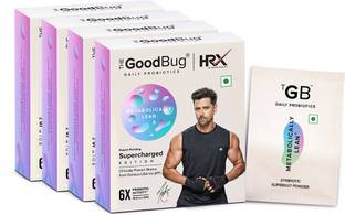 The Good Bug Metabolically Lean Probiotic For Weight Management HRX Lemon Flavoured Powder