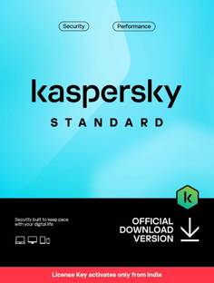 Kaspersky 2026 10 PC 1 Year Standard Security Compatible with Windows and Mac, Android, iOS (Email Delivery - No CD)