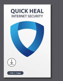 QUICK HEAL 1 PC PC 1 Year Internet Security Compatible with Windows (Email Delivery - No CD)