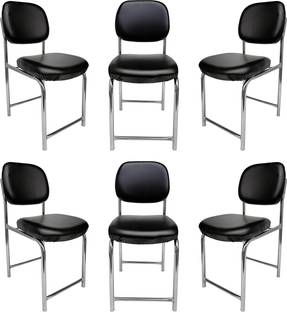 RW REST WELL N-Chrome Visitor / Study / Metal Dining Chair