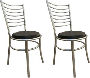 UROBIN Dining Steel office visitor home computer study reception school library chair Leatherette Dining Chair