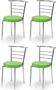 APPLE FURNITURE Durable Steel Dining Chair/Restaurant/Home/Office with Steel Frame Metal Dining Chair