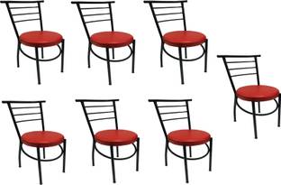 RATISON Student/Stool/Back Support/Work from Home Study Chair Leatherette Dining Chair