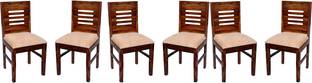 MAA LAXMI Solid Wood Dining Chair