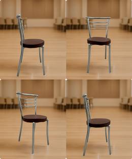 UROBIN UROBIN Dining Steel office visitor home computer study reception school library Metal Dining Chair