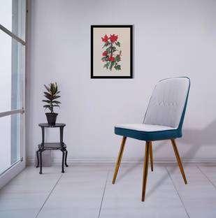 kursiwala Kursiwala Elon Dining chair for Living Room, Bedroom, Study Room, Cafes Fabric Dining Chair