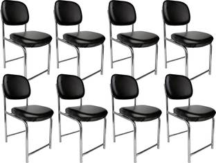 RW REST WELL N-Chrome Visitor / Study / Metal Dining Chair