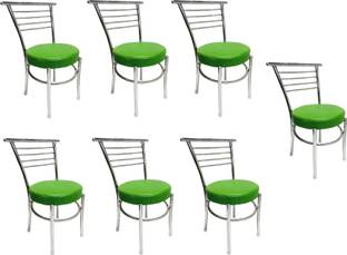 GOYALSON Steel Chair Office Visitor Student Study Chair Home Resturants Dining Chair Metal Dining Chair