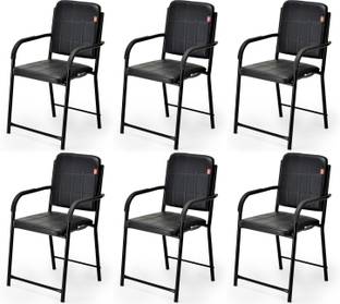 SOMRAJ Executive Comfortable Office Study Home Visitor Computer work Arm Chair Leatherette Office Arm Chair