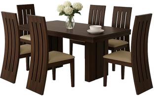 Worldwood Sheesham Solid Wood 6 Seater Dining Set
