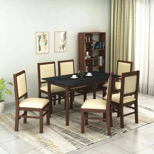 Furniva Marble Stone 6 Seater Dining Set