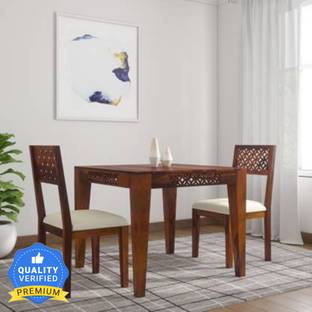 Deuba Solid Wood 2 Seater Dining Set