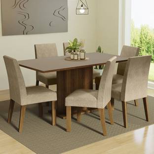 Madesa Renata Dining Room Engineered Wood 6 Seater Dining Set