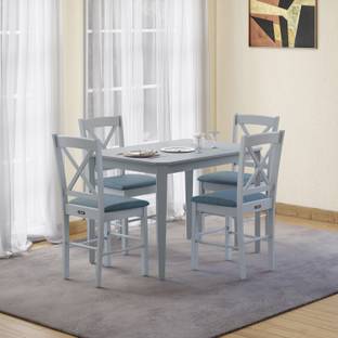 Godrej Interio Oregano Solid Wood 4 Seater Dining Set