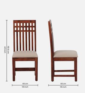 Devsignature Solid Wood 4 Seater Dining Set