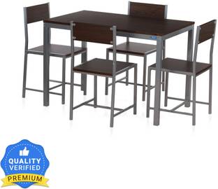 Nilkamal Wigo Metal 4 Seater Dining Set